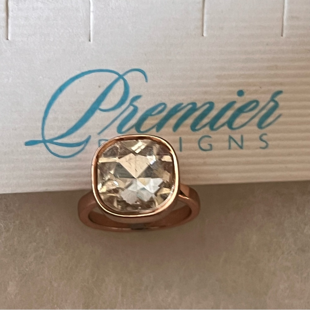 Premier Design Sienna Rose Gold Ring Size 6.5, 1 ring from Sienna Stackable Set